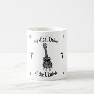 Taza De Café Orden mística del Ukulele