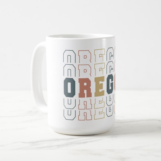 Taza De Café Oregón (Anverso izquierdo)