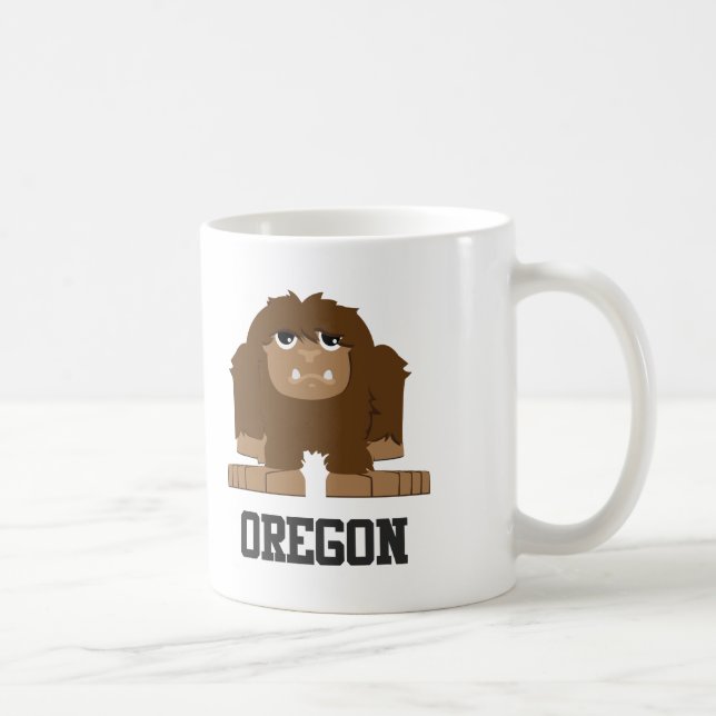 Taza De Café Oregon Bigfoot (Derecha)