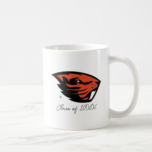 Taza De Café Oregon State Beavers | Cabeza de castor (Derecha)
