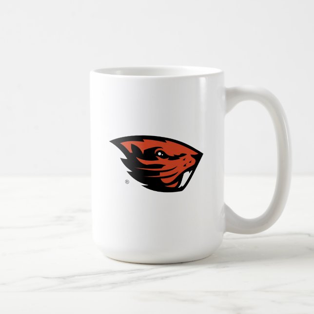 Taza De Café Oregon State Beavers | Cabeza de castor (Derecha)