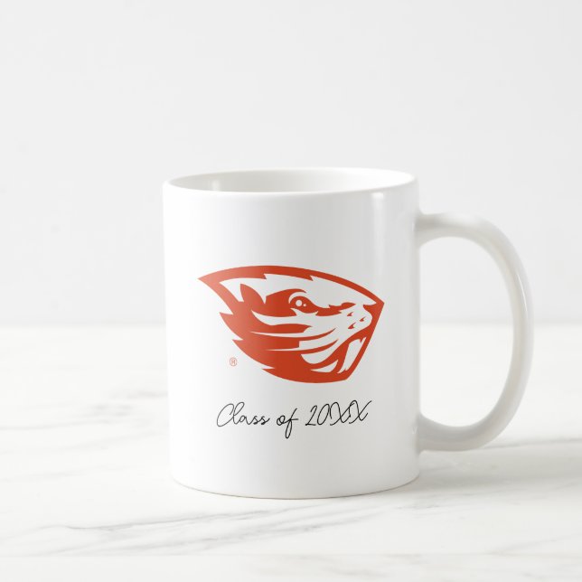 Taza De Café Oregon State Beavers | Cabeza de castor (Derecha)