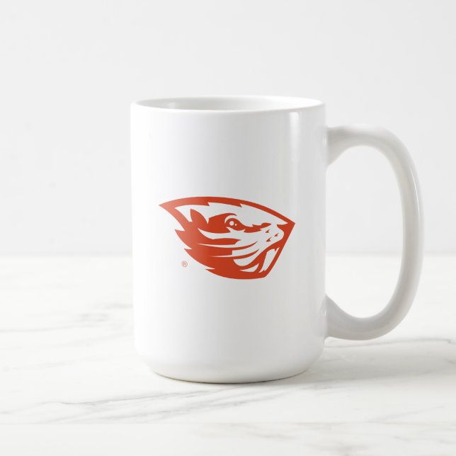 Taza De Café Oregon State Beavers | Cabeza de castor (Derecha)