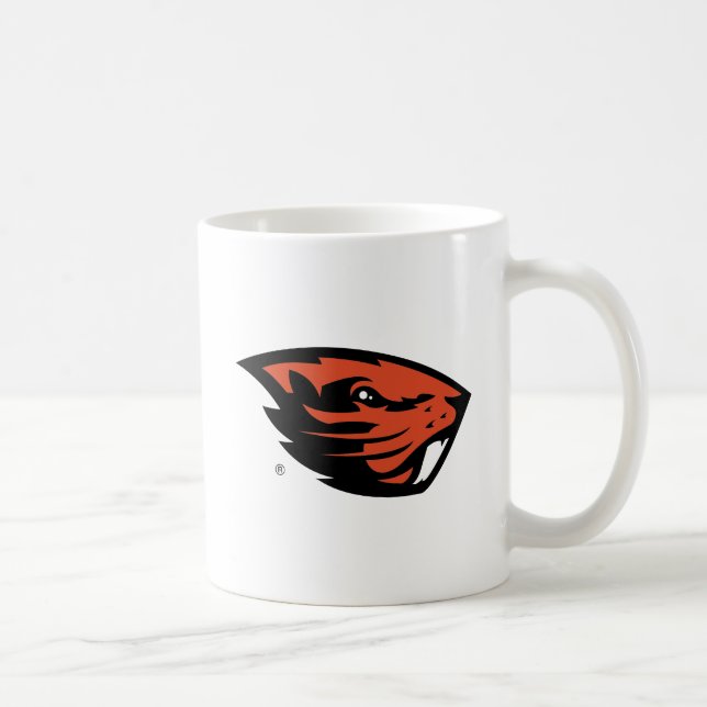 Taza De Café Oregon State Beavers | Cabeza de castor (Derecha)