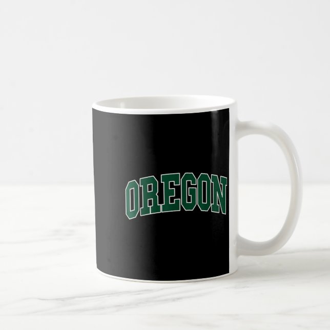 Taza De Café Oregon - Throwback Design - Clic  (Derecha)