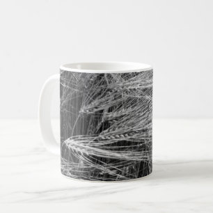 Taza De Café Orejas de cebada maduras (Hordeum vulgare)