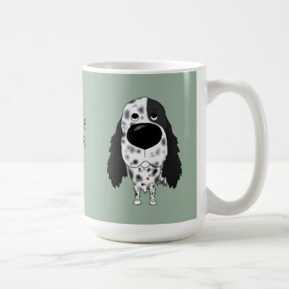 Taza De Café Organismo inglés de la nariz grande