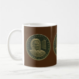 Taza De Café Organista Conmemorativo de Johann Sebastian Bach