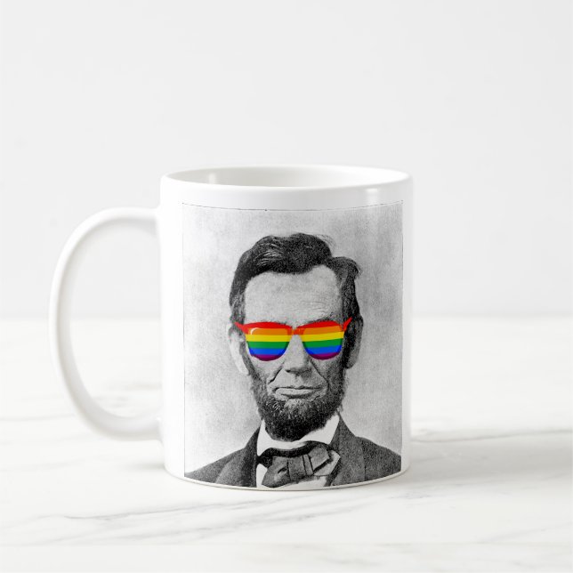 Taza De Café Orgullo Abraham Lincoln (Izquierda)