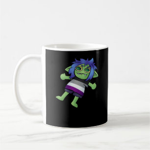 Taza De Café Orgullo Acésexual Goblincore Goblin Clásico