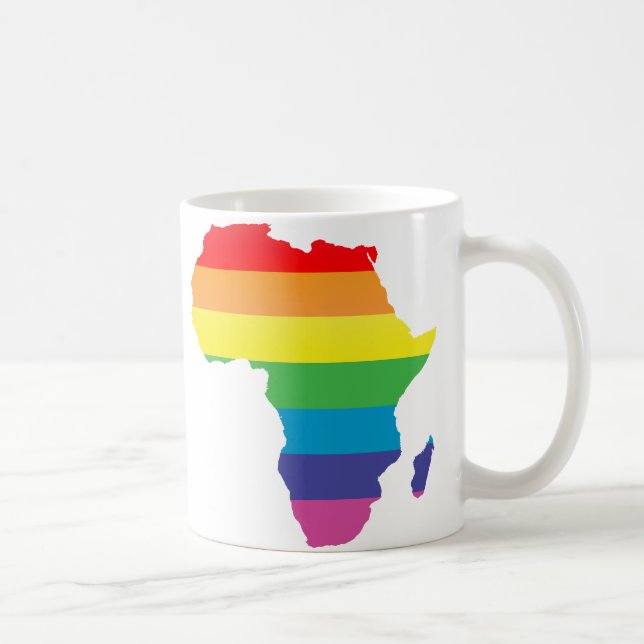 Taza De Café orgullo africano. (Derecha)