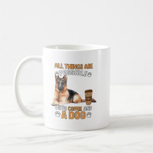 Taza De Café Orgullo Americano Perro Cute Animal Regalo Bandera