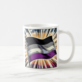 Taza De Café Orgullo asexual