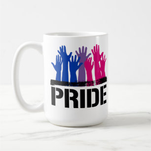 Taza De Café Orgullo Bisexual Juntos