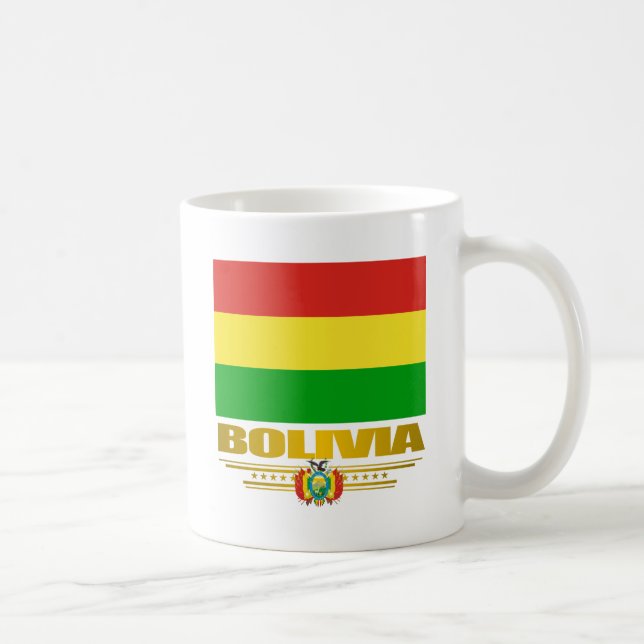 Taza De Café "Orgullo boliviano" (Derecha)