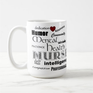 Taza De Café Orgullo-Cualidades de la enfermera de salud