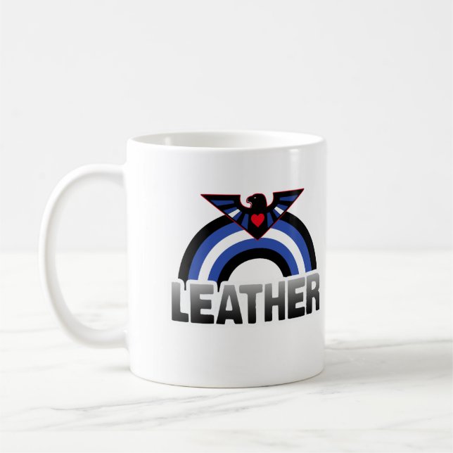 Taza De Café Orgullo de Águila de Cuero (Izquierda)