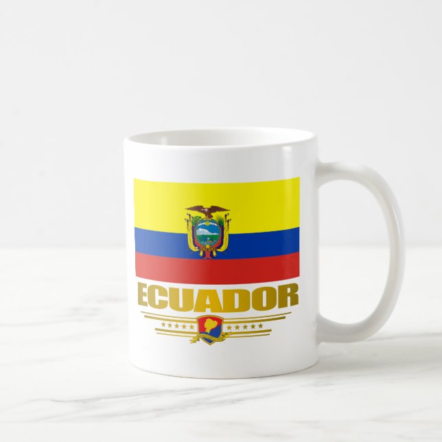 Taza De Café "Orgullo de Ecuador" (Derecha)