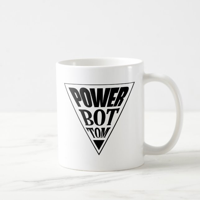 TAZA DE CAFÉ ORGULLO DE FONDO DE PODER (Derecha)