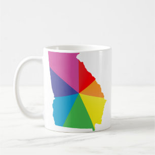 Taza De Café orgullo de georgia. enredado.