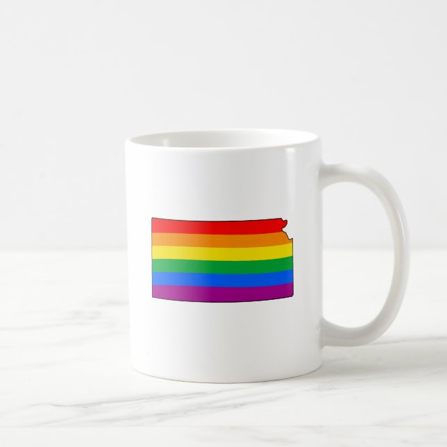 TAZA DE CAFÉ ORGULLO DE KANSAS - (Derecha)