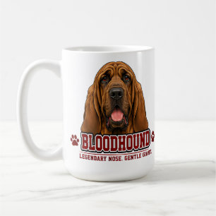 Taza De Café 🐾 Orgullo de la familia del dueño del Bloodhound