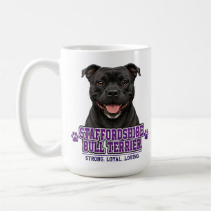 Taza De Café 🐾 Orgullo de la familia Staffordshire Bull Terrie