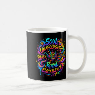 Taza De Café Orgullo de melanina historia negra día de libertad