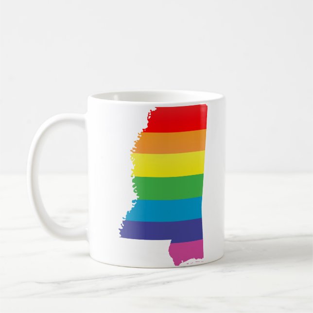 Taza De Café orgullo de mississippi (Izquierda)