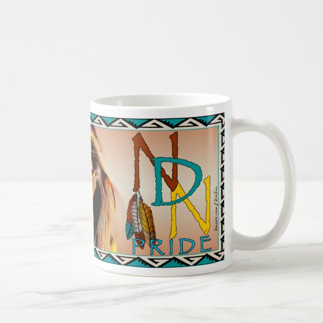 Taza De Café Orgullo de NDN (Derecha)