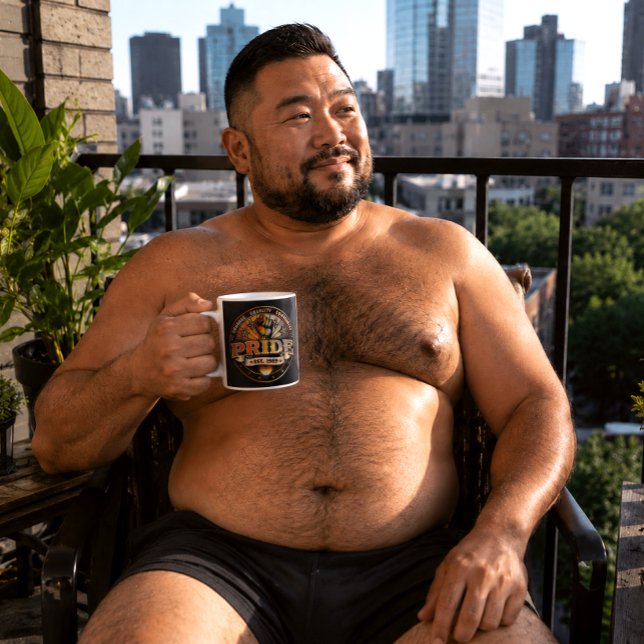 Taza De Café Orgullo de oso est. 1969 (Subido por el creador)