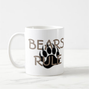 Taza De Café Orgullo de oso Pata de oso Osos mandan