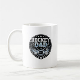 Taza De Café Orgullo de padre de hockey Regalo de disco de hock