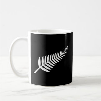Taza De Café Orgullo de plata neozelandesa Fern Kiwi
