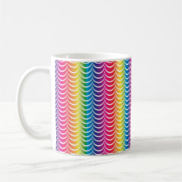 Taza De Café Orgullo de sirena arcoiris