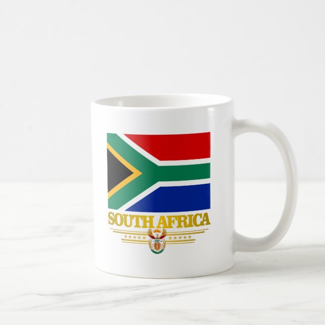 Taza De Café Orgullo de Sudáfrica (Derecha)