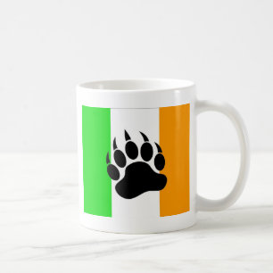 Taza De Café Orgullo del oso del irlandés