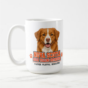 Taza De Café 🐾 Orgullo del Retriever de Tolling de Pato de Nue