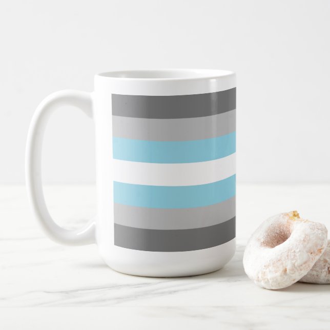 Taza De Café Orgullo Demiboy (Con donut)