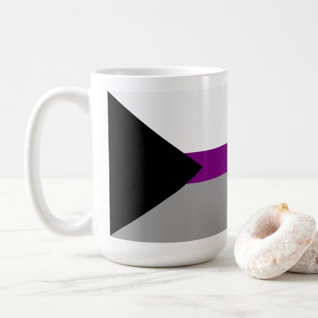 Taza De Café Orgullo demisexual (Con donut)