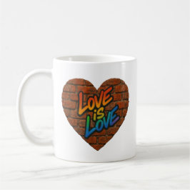 Taza De Café Orgullo El amor colorido es amor