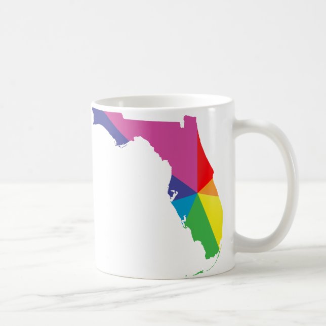 Taza De Café orgullo florida. enredado. (Derecha)