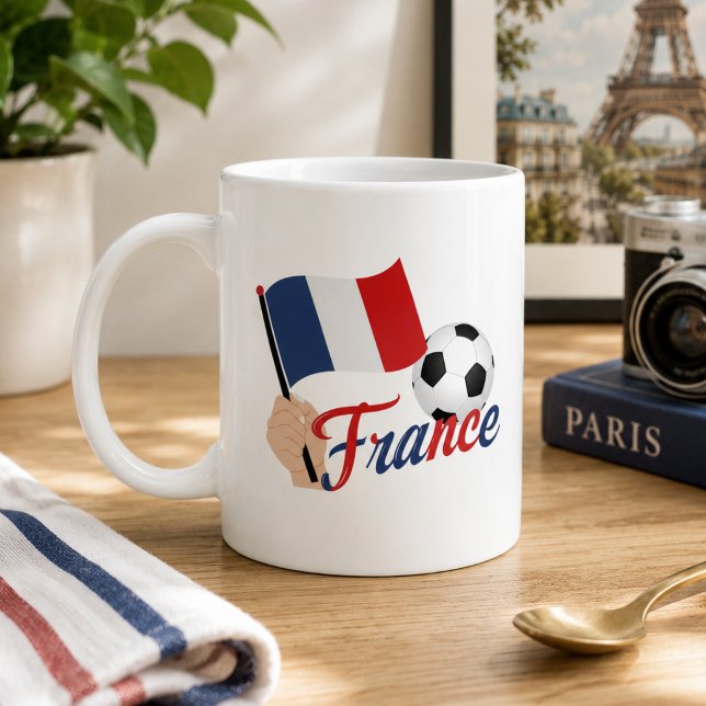 Taza De Café Orgullo Futbol Francia  (Subido por el creador)