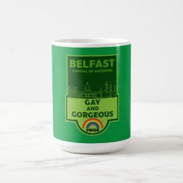 Taza De Café Orgullo Gay Belfast - Brighton Ireland LGBT -