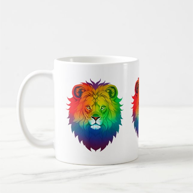Taza De Café Orgullo Gay de Cabeza León (Izquierda)