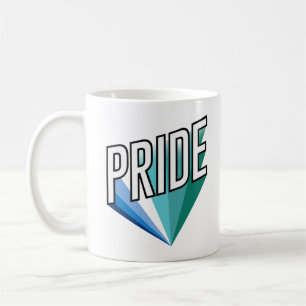 Taza De Café Orgullo Gay masculino explosión