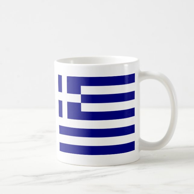 Taza De Café Orgullo griego (Derecha)