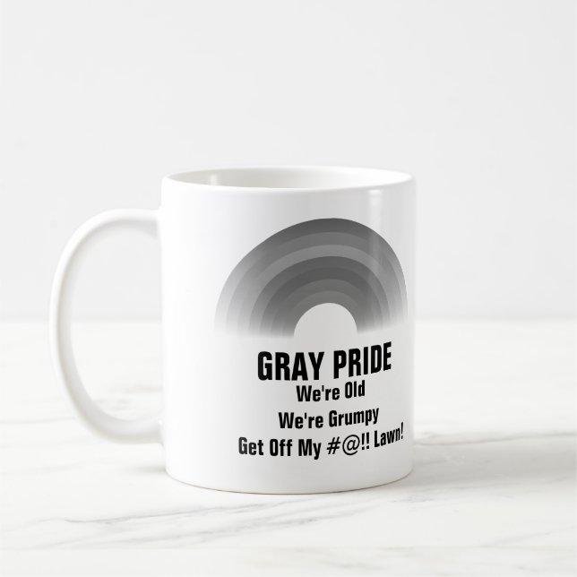 Taza De Café Orgullo gris (Izquierda)