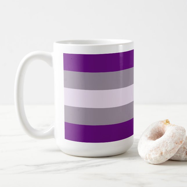 Taza De Café Orgullo Grisexual (Con donut)