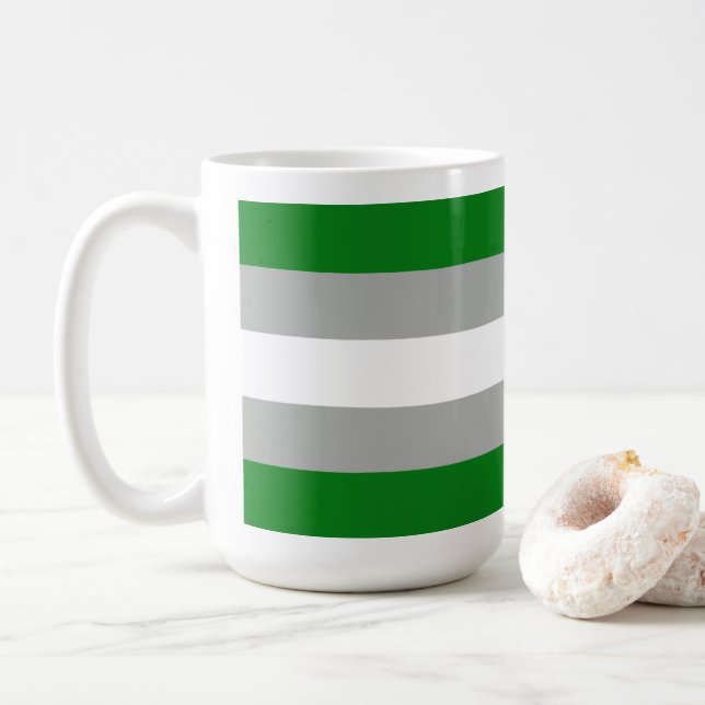 Taza De Café Orgullo grisromántico (Con donut)